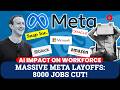 Meta’s Massive AI Bet Triggers 8,000 Job Cuts — Is This the Future of Work?