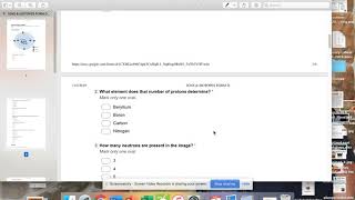 Ion/Isotope Form D Multiple Choice