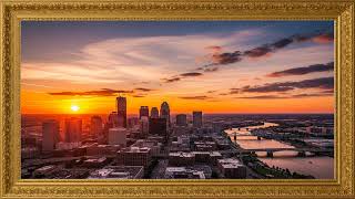 Evening City Glow 🌇 Soft Urban Relaxing Screen 3 Hours screenshot 3