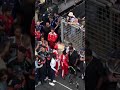 Lewis Hamilton and Kim Kardashian after the race