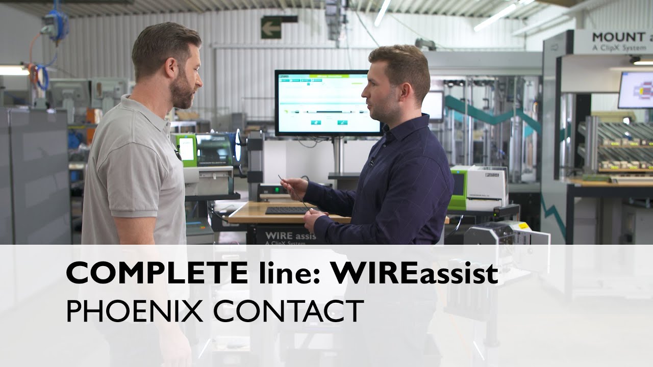 Wire Assistant Guide Wiring station with automatic process assistance - YouTube