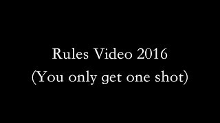 Camp Guggenheim Rules Video 2016