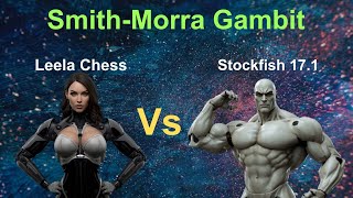 Leela's Brutal Smith Morra Gambit vs  Stockfish 17 1
