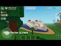 Ship ferry (2) in block craft amazing map