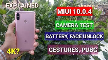 Redmi note 5 Pro miui 10.0.4.0 Stable Update full review | Camera test, battery performance, PubG