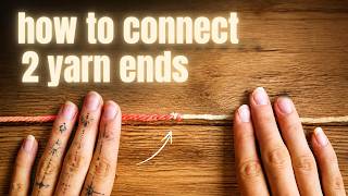 The Ultimate Crochet Knot: How to Connect 2 Yarn Ends Permanently! 🥰