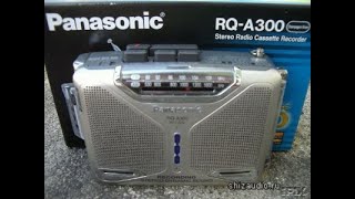 Кассетный плеер Panasonic RQ - A 300. Колонки для плеера.