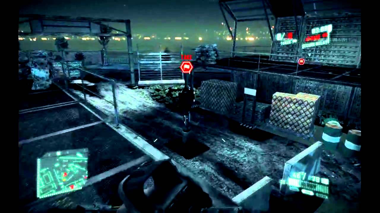 Crysis 2 Evac Zone Scarab Relay Gameplay Round 1
