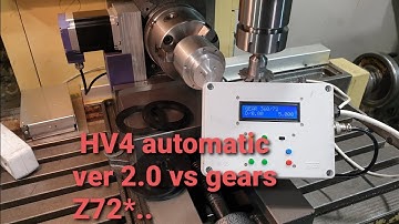 Поворотный стол HV4 automatic, с независимым контроллером. Участвует в нарезании шестерён.