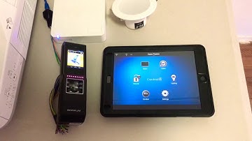 INVIXIUM IXM Touch integrated with Control4.