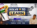SOLVE to LEARN: 19th March 2026
