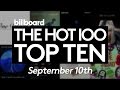 Early Release! Billboard Hot 100 Top 10 September 10th 2016 Countdown | Official