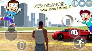 GTA 5 in Mobile 😲 Indian Bikes Driving 3D | Shiva and Kanzo Gameplay