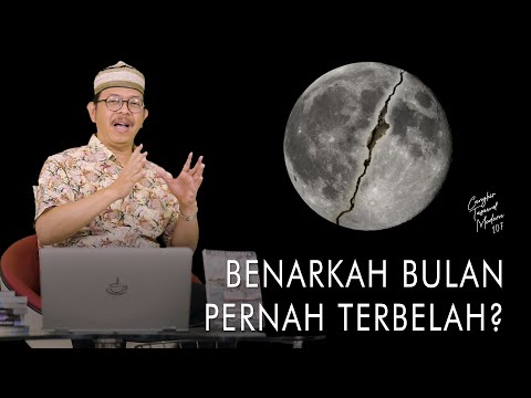 Cangkir Tasawuf Modern eps . 107 - BENARKAH BULAN PERNAH TERBELAH?