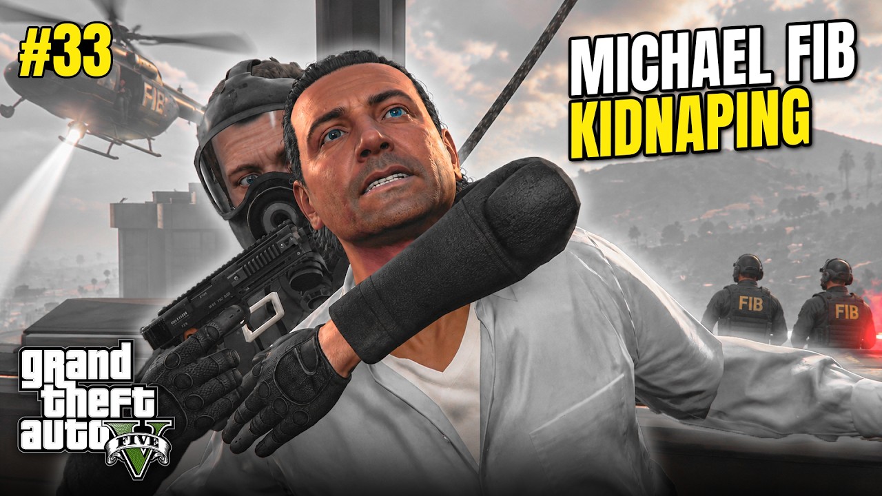 Aj Micheal Ne Kidnapping Ki || GTA 5 || Ep 33