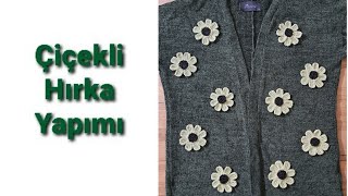 Çiçekli Hırka Yapımı