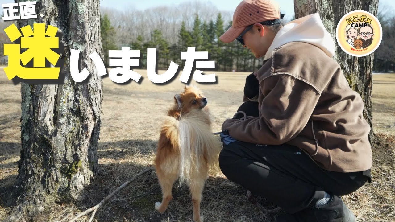 【犬連れ夫婦キャンプ】やっぱり最後の決め手は愛犬でした
