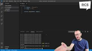 2: Variables in Javascript for Absolute Beginners | ES6 Lesson