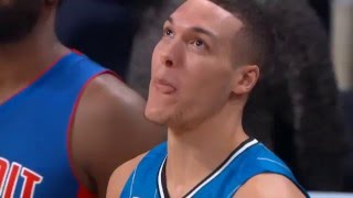 2016 Sprite Slam Dunk Contest - Aaron Gordon's Under the Legs Dunk Over Mascot