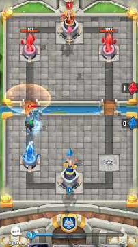 Jugando Clash of Wizard