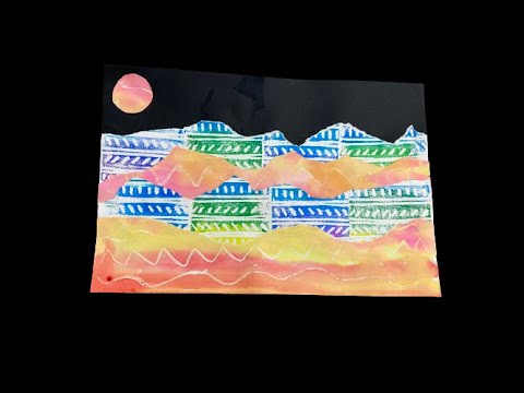 Torn Paper Landscape - YouTube