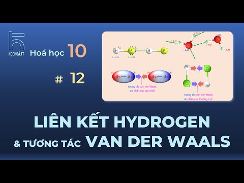 Video Liên kết hydrogen & tương tác van der Waals - youtube