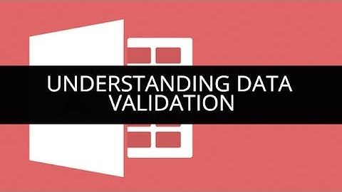Understanding Data Validation I How to use Data Validation I MS Excel 2010 Tutorial | Edureka