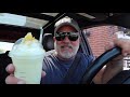 TRYING STARBUCKS PINA COLADA FRAPPUCCINO!