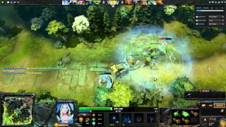 DOTA 2 Fail Clips #2 - Windrunner engages in a daring pursuit of Crystal Maiden