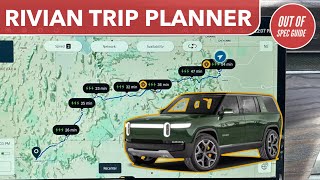 How To Use Rivian's Trip Planner With Automatic Charging Stops