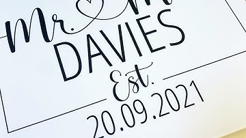 Wedding Keepsake Box | Wedding Memory Box | Wedding Keepsake Gift | Mr and Mrs Gift | Couples Gift