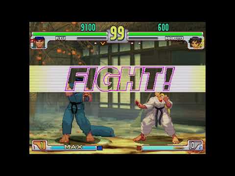 Street Fighter III: 3rd Strike - Ryu vs. Makoto 4