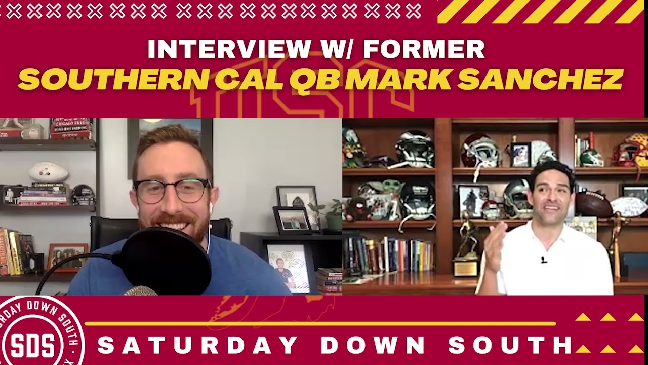 USC QB Mark Sanchez talks transfer portal, Jaxson Dart to Ole Miss & hilarious Lane Kiffin story