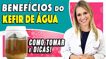 O que fazer com kefir de água?