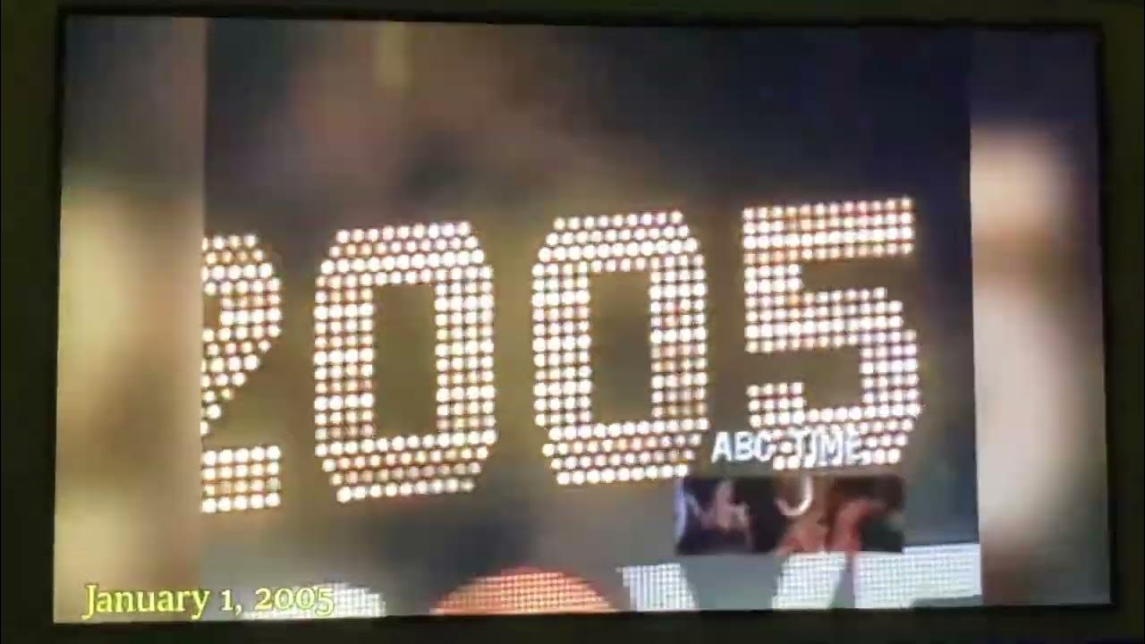 New Year’s Ball Drop 2005 YouTube