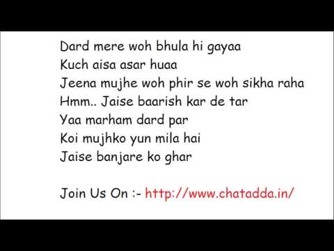 banjara-full-song-lyrics-2014-(jaise-banjare-ko-ghar)---ek-villain-song