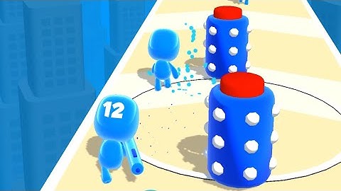 Blob Shooter 3D - All Levels Gameplay Android, iOS
