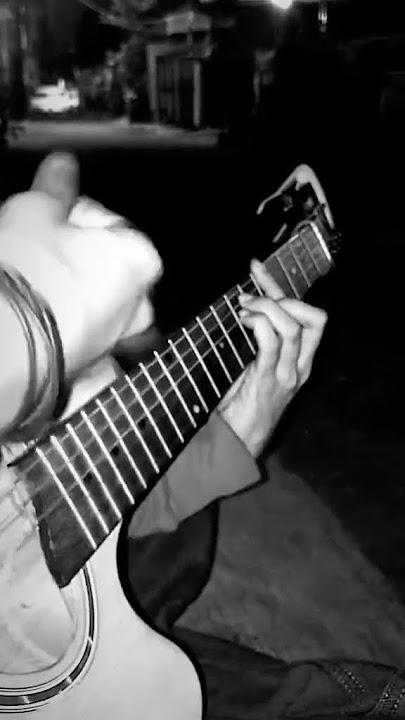 cover gitar 30 detik - langit tak seharusnya biru