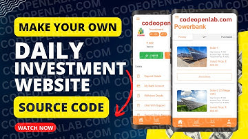 Make your own POWERBANK MLM Daily Investment Website || Full Setup with Latest premium Source Code