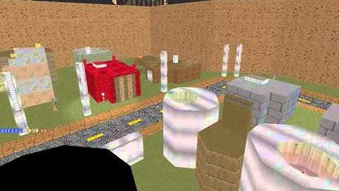 JumpMaze MAP02 "Downtown UAC" in 0:13 (Check description for link to NEW, faster run)