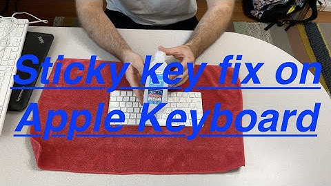 Tutorial: Fix sticky keys on your Apple Magic Keyboard the EASY way