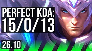 JARVAN IV vs GRAVES (JGL) | Perfect KDA: 15/0/13 | EUW Master | 26.10