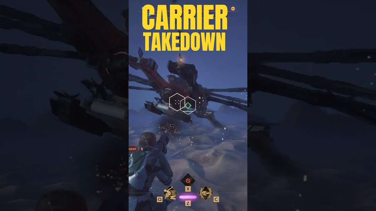 taking down a carrier to feed shai hulud In Dune Awakening