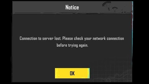 connection to server lost please check your network connection before trying again | new problem |