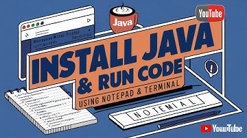 How to Install Java and Run Code Using Notepad and Terminal | Step-by-Step Guide for Beginners