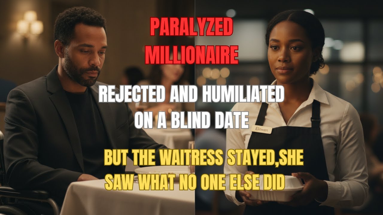Получив отказ и унижение на свидании вслепую, парализованный миллионер встречает официантку, кото...