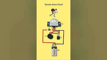 Burglar Alarm Circuit | Security alarm diagram