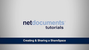 Creating and Sharing a ShareSpace | ndTutorials