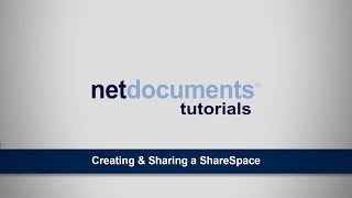Creating And Sharing A Sharespace Ndtutorials