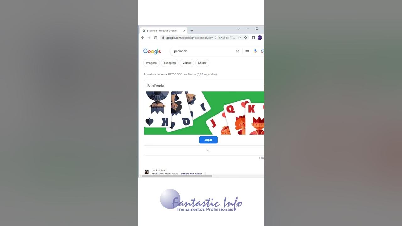 Agora você pode jogar Paciência direto do Google